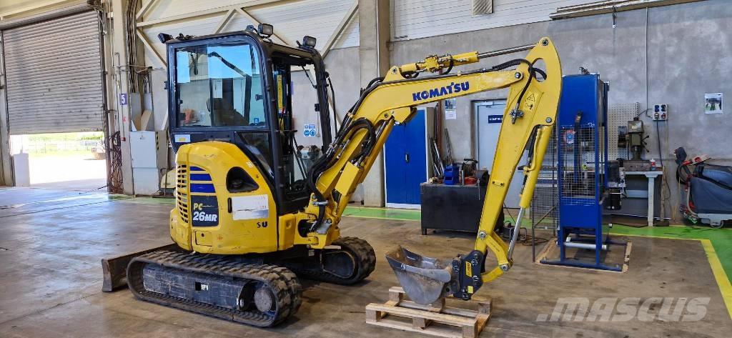 Komatsu PC 26 MR ミニ油圧ショベル 7t以下（ミニユンボ・ミニディガー）