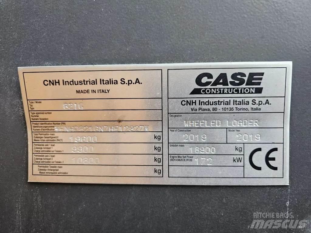 CASE 821G ホイールローダー・タイヤショベル