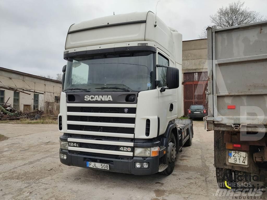 Scania R 124 LA 中古トラクターヘッド | トレーラーヘッド