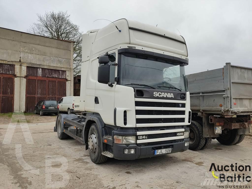 Scania R 124 LA 中古トラクターヘッド | トレーラーヘッド