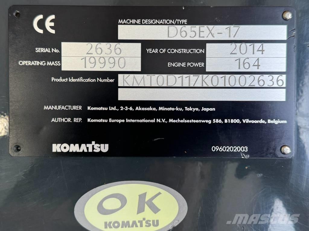 Komatsu D 65 EX-17 ブルドーザー