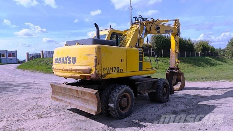 Komatsu PW 170-6 ホイール式油圧ショベル（パワーショベル・ユンボ・バックホー）