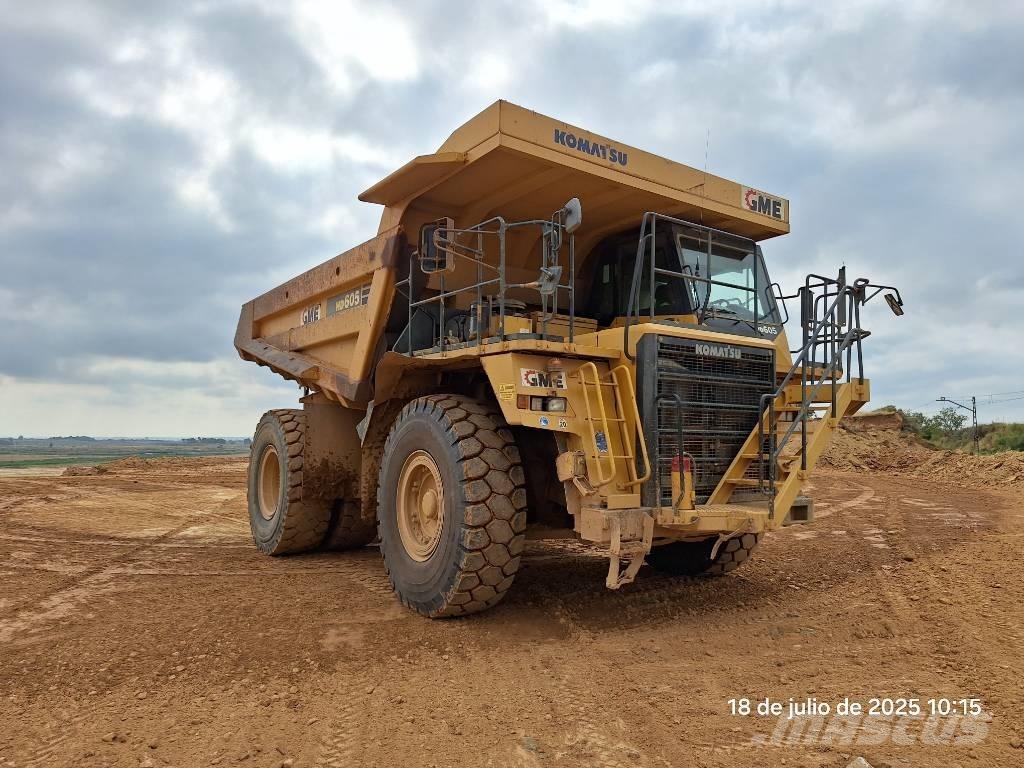 Komatsu HD605-7EO リジットフレーム式ダンプトラック
