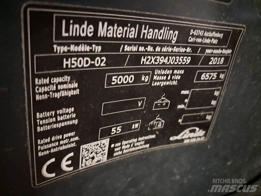 Linde H50D-02 ディーゼル・軽油