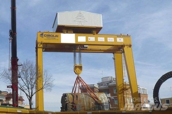  CIMOLAI RGC500Ton オーバーヘッド、ガントリークレーン