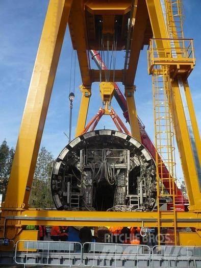  CIMOLAI RGC500Ton オーバーヘッド、ガントリークレーン