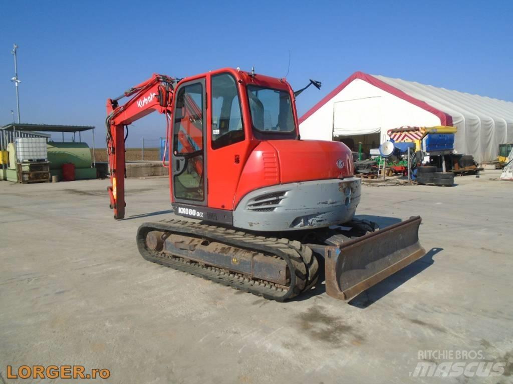 Kubota KX 080-3 大型油圧ショベル12t以上（パワーショベル・ユンボ）