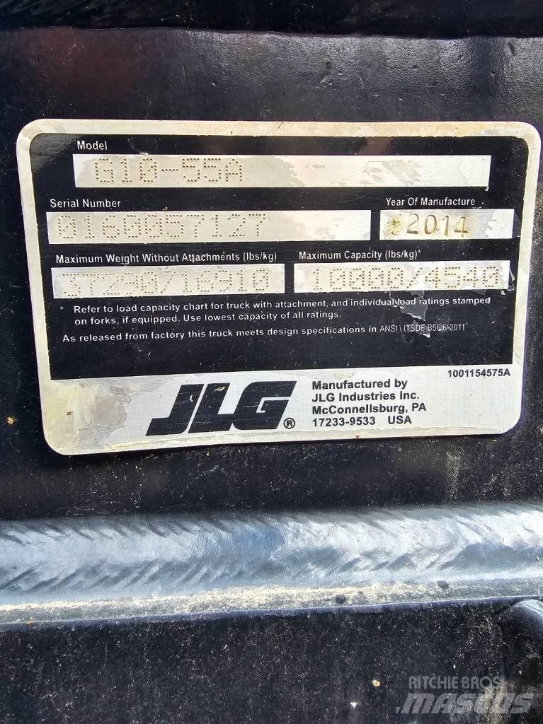 JLG G 10-55 A テレスコーピックハンドラー