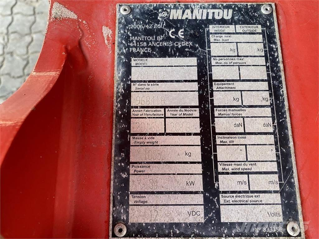Manitou 200ATJ RC ブームリフト　屈伸型