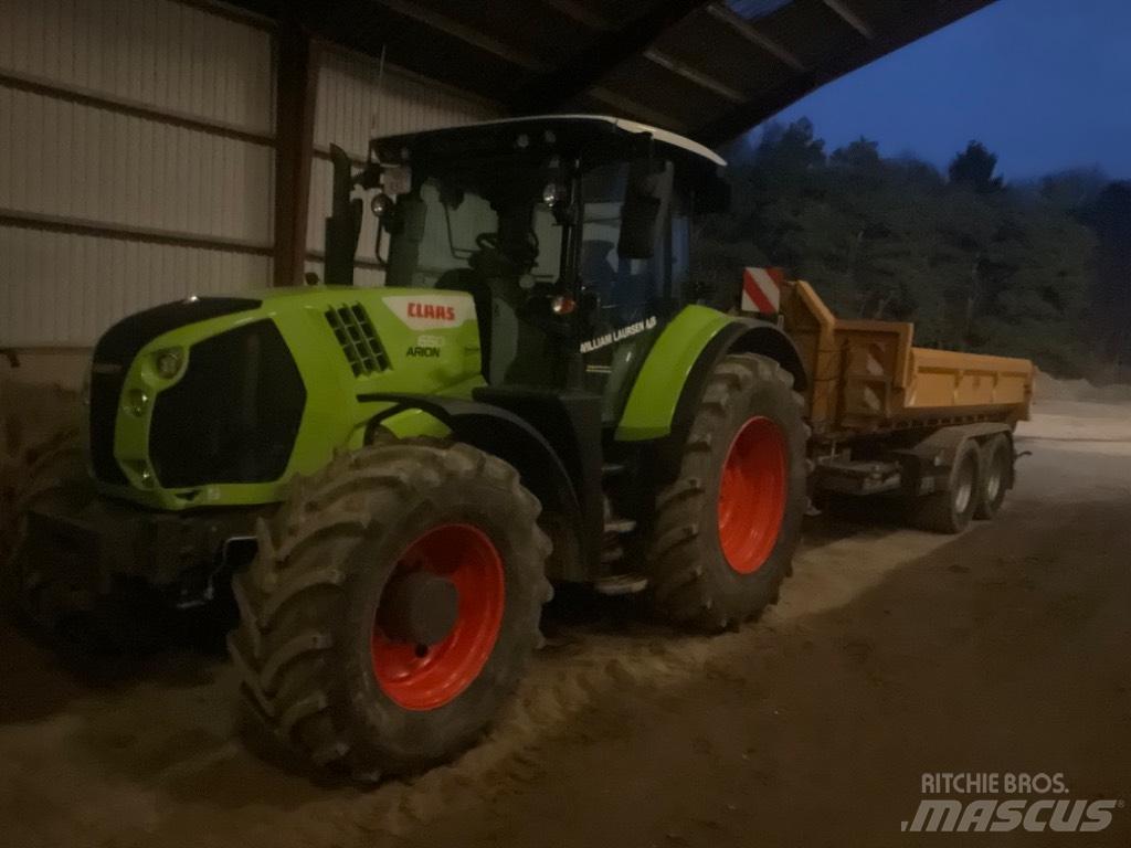CLAAS ARION 650 cis + トラクター