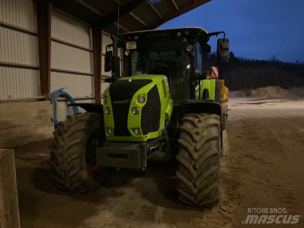 CLAAS ARION 650 cis + トラクター