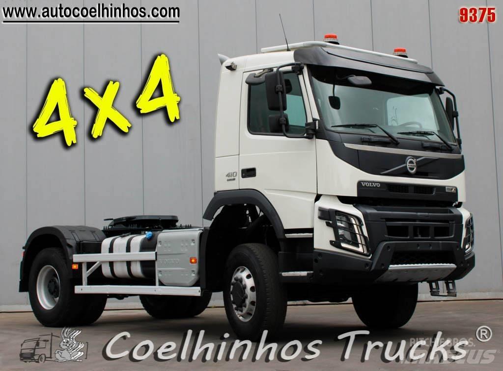 Volvo FMX 410  4x4 中古トラクターヘッド | トレーラーヘッド