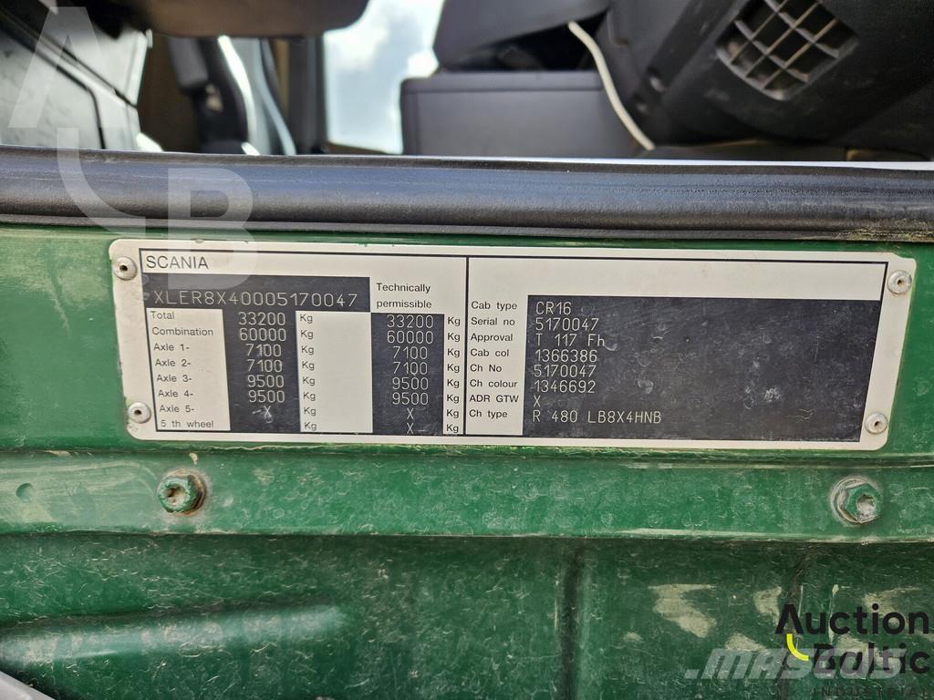 Scania R 480 ダンプ