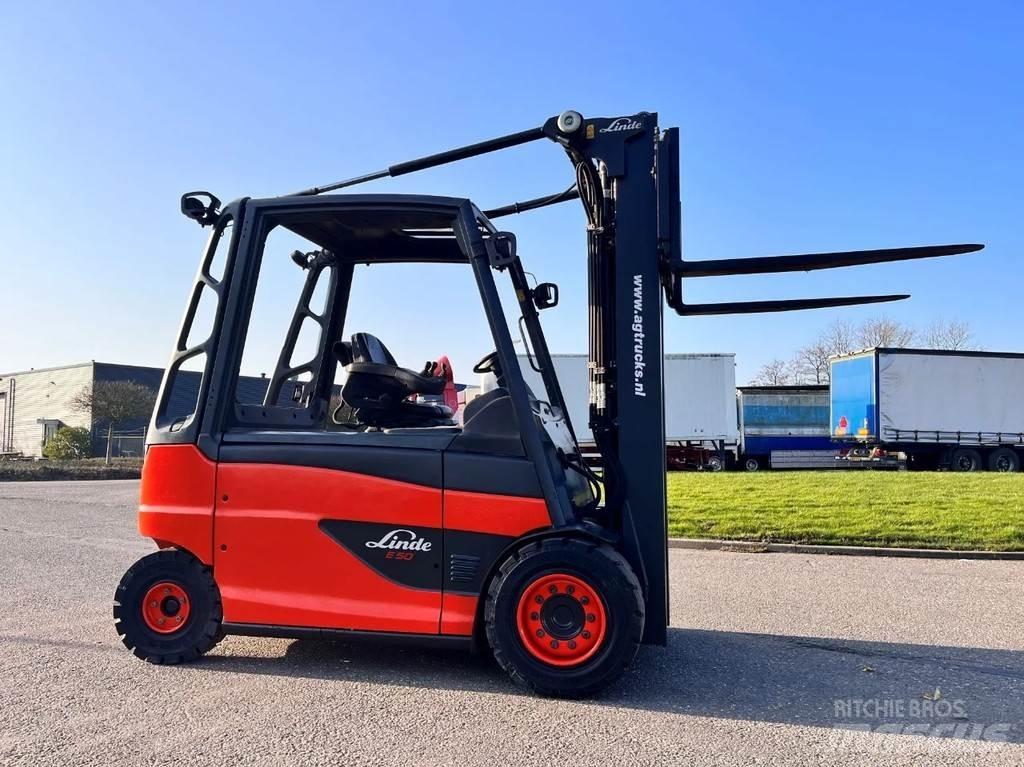 Linde E50HL-01 バッテリーフォークリフト