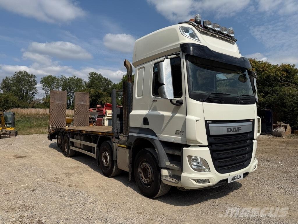 DAF CF 460 平ボディー／ウインチトラック