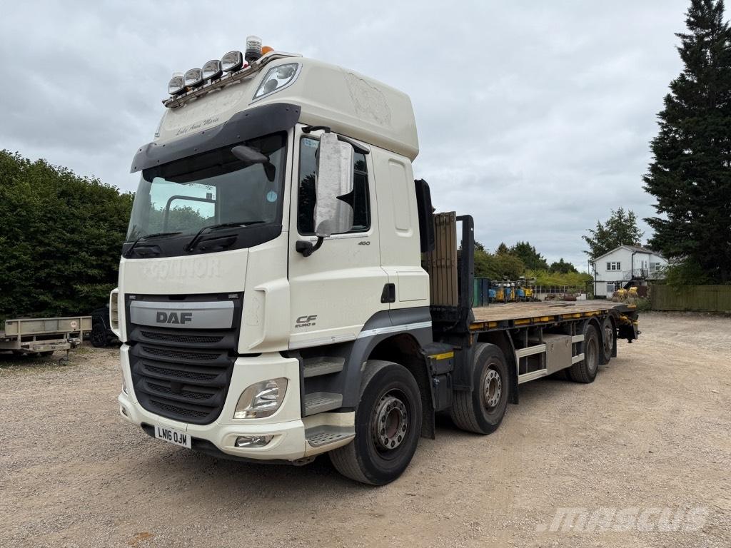 DAF CF 460 平ボディー／ウインチトラック