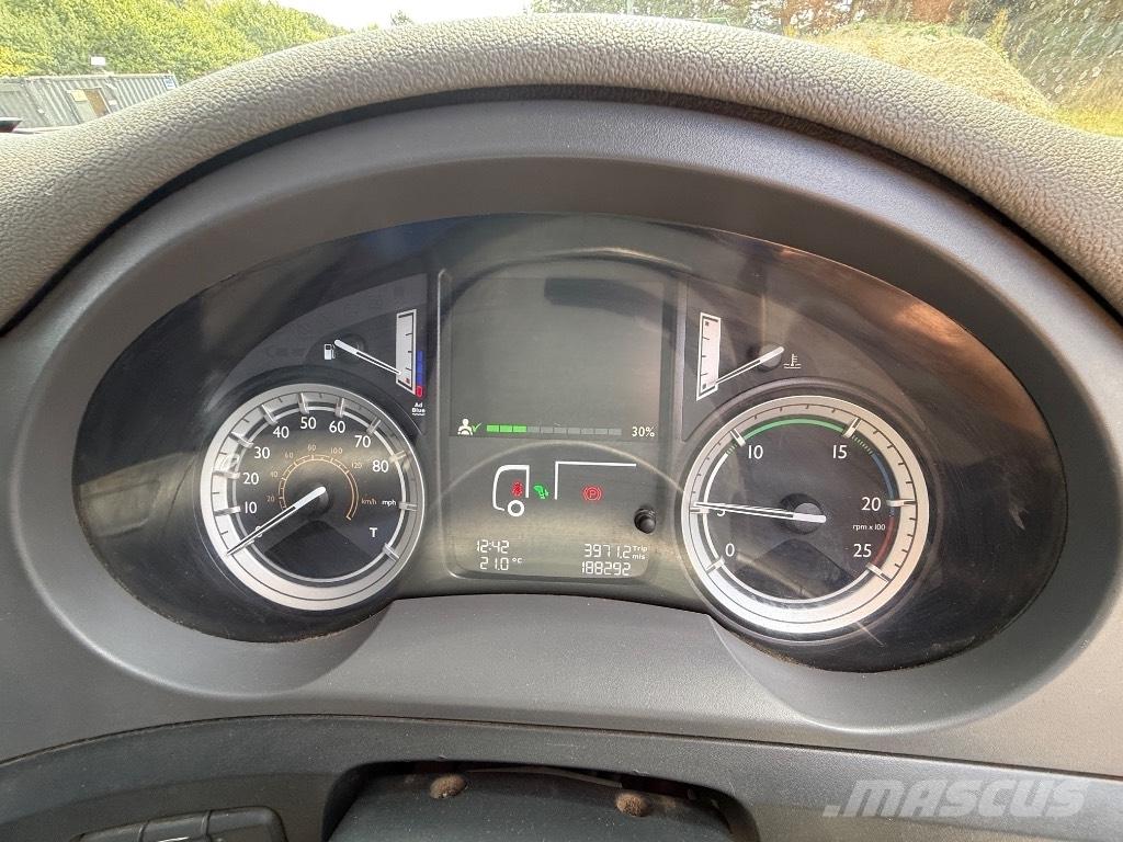 DAF CF 460 平ボディー／ウインチトラック