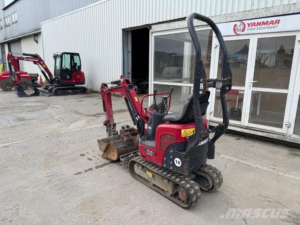 Yanmar SV08 (1D477) ミニ油圧ショベル 7t以下（ミニユンボ・ミニディガー）