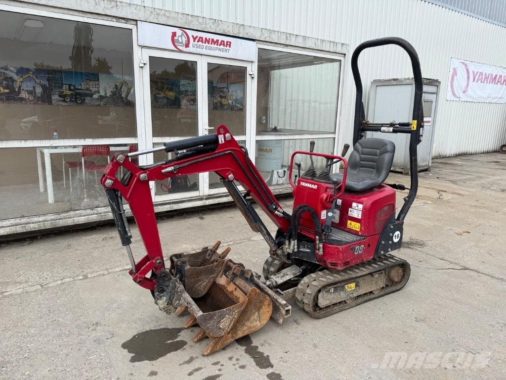 Yanmar SV08 (1D477) ミニ油圧ショベル 7t以下（ミニユンボ・ミニディガー）