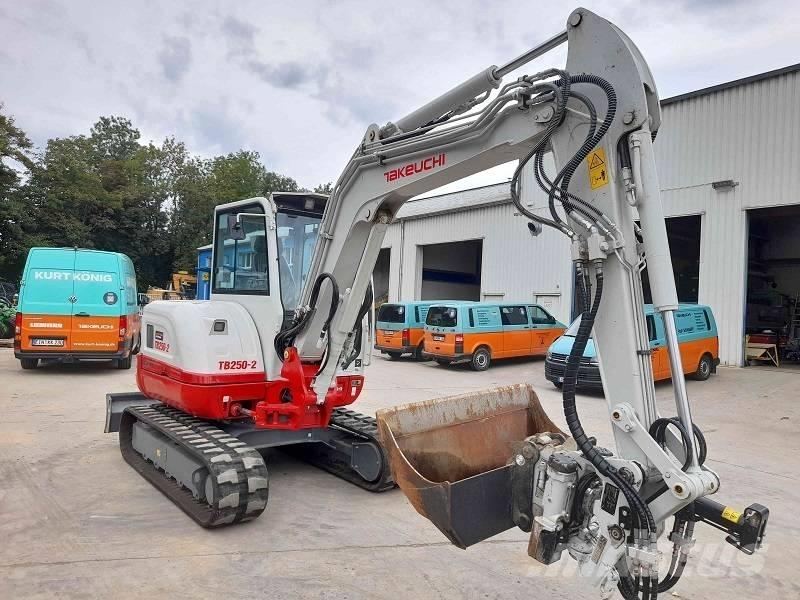 Takeuchi TB 250-2 ミニ油圧ショベル 7t以下（ミニユンボ・ミニディガー）