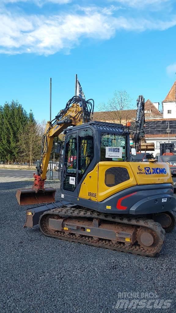 XCMG XE 80 E 中型油圧ショベル 7ｔ-12ｔ（ユンボ・パワーショベル・バックホー）