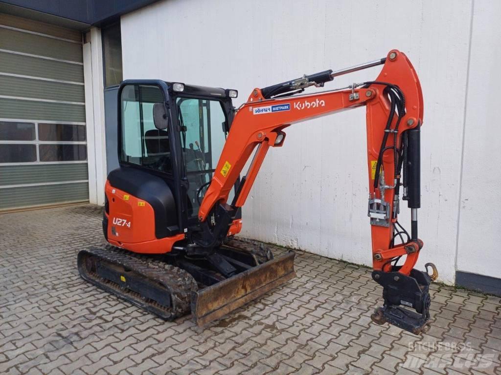 Kubota U 27-4 ミニ油圧ショベル 7t以下（ミニユンボ・ミニディガー）