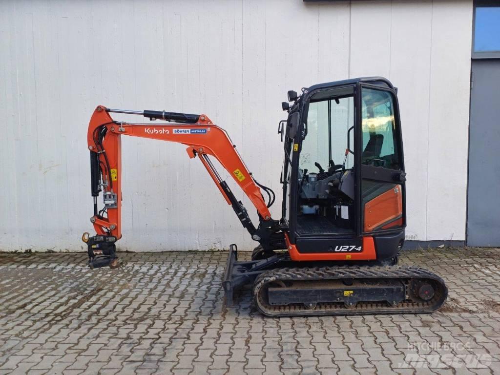 Kubota U 27-4 ミニ油圧ショベル 7t以下（ミニユンボ・ミニディガー）