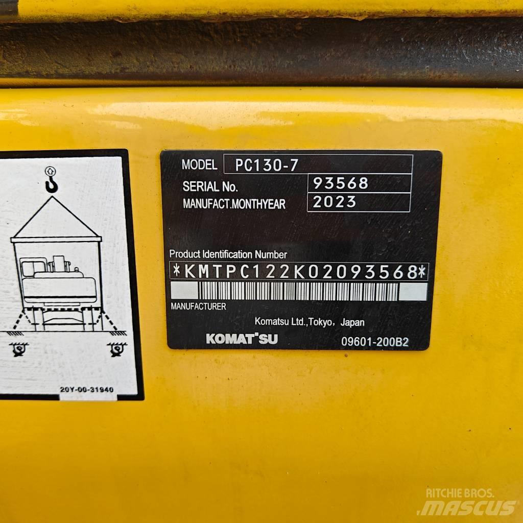 Komatsu 130-7 大型油圧ショベル12t以上（パワーショベル・ユンボ）