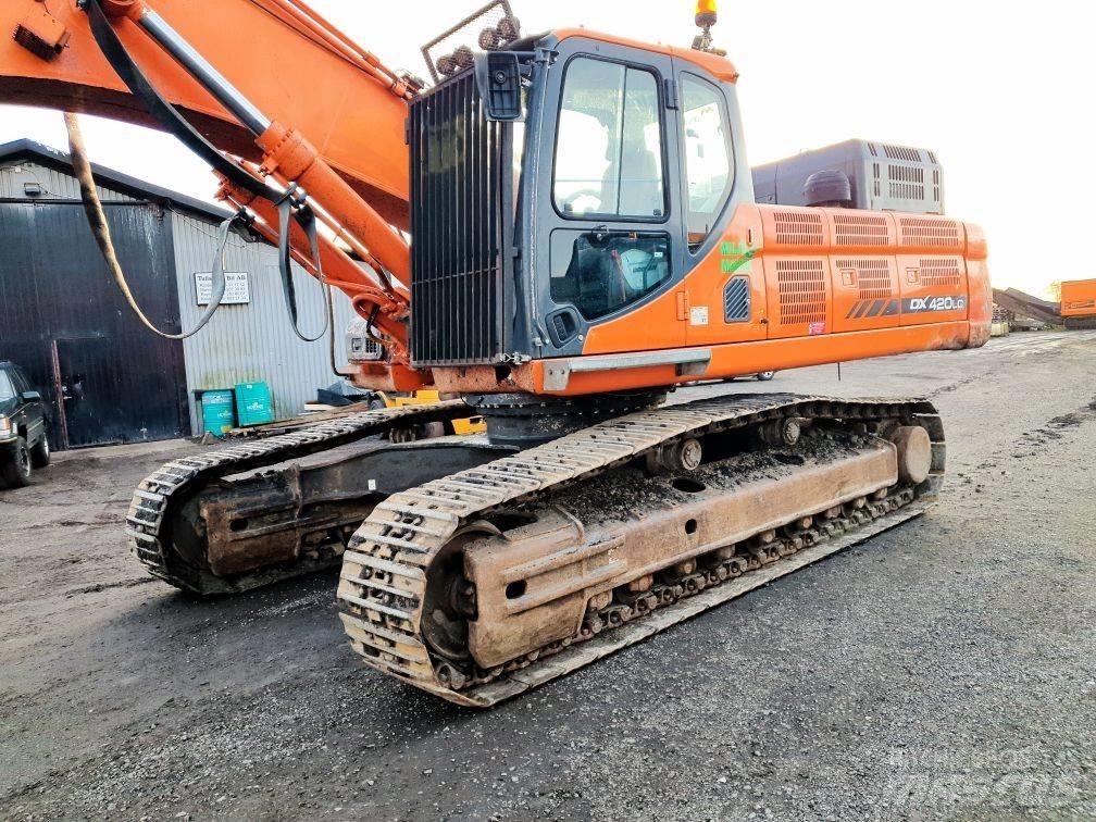 Doosan DX 420 LC-3 大型油圧ショベル12t以上（パワーショベル・ユンボ）