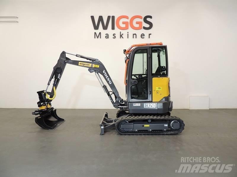 Volvo ECR25D ミニ油圧ショベル 7t以下（ミニユンボ・ミニディガー）