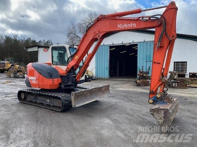 Kubota KX 080-3 中型油圧ショベル 7ｔ-12ｔ（ユンボ・パワーショベル・バックホー）