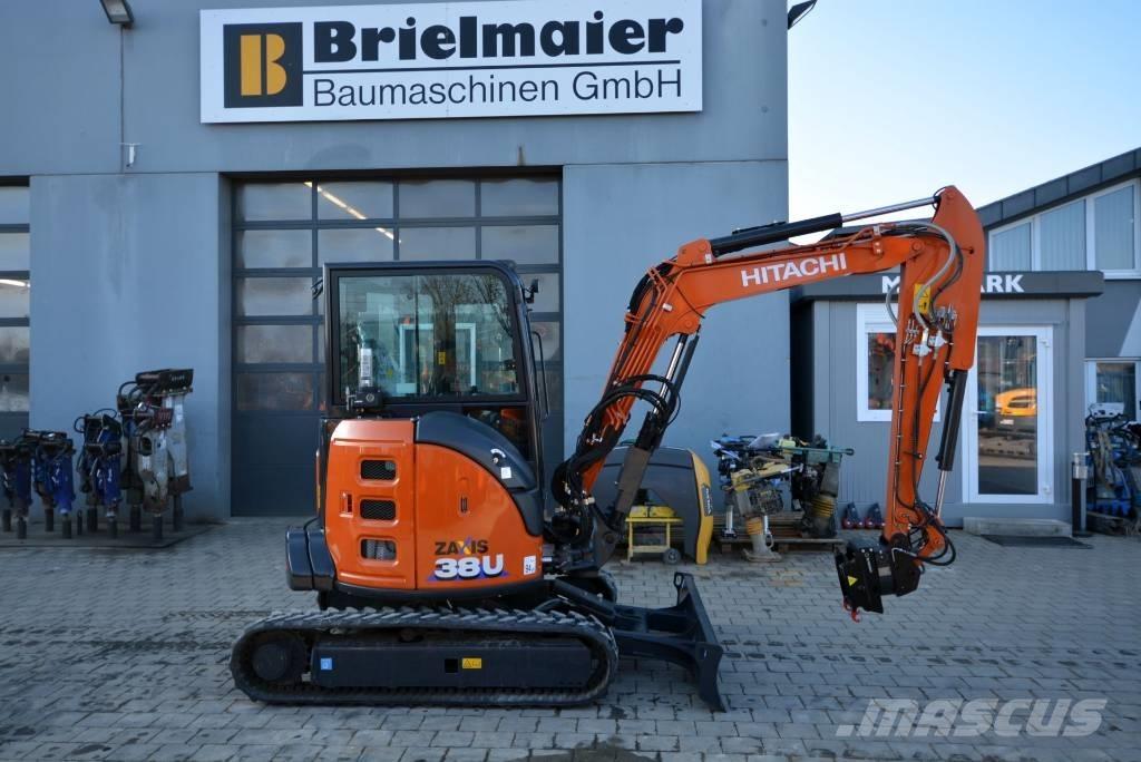 Hitachi ZX 38 U-6 ミニ油圧ショベル 7t以下（ミニユンボ・ミニディガー）