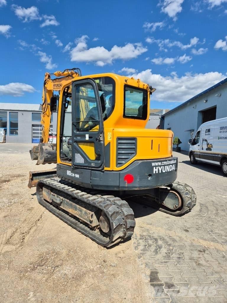 Hyundai R 80 CR-9A 中型油圧ショベル 7ｔ-12ｔ（ユンボ・パワーショベル・バックホー）