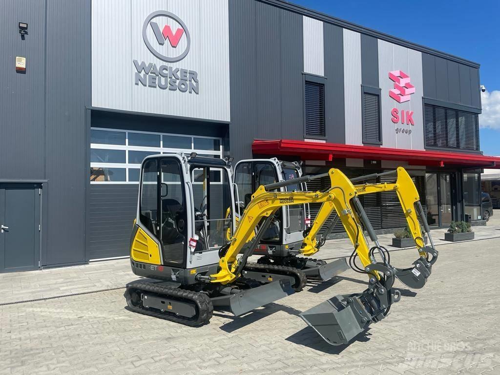 Wacker Neuson ET 18 ミニ油圧ショベル 7t以下（ミニユンボ・ミニディガー）