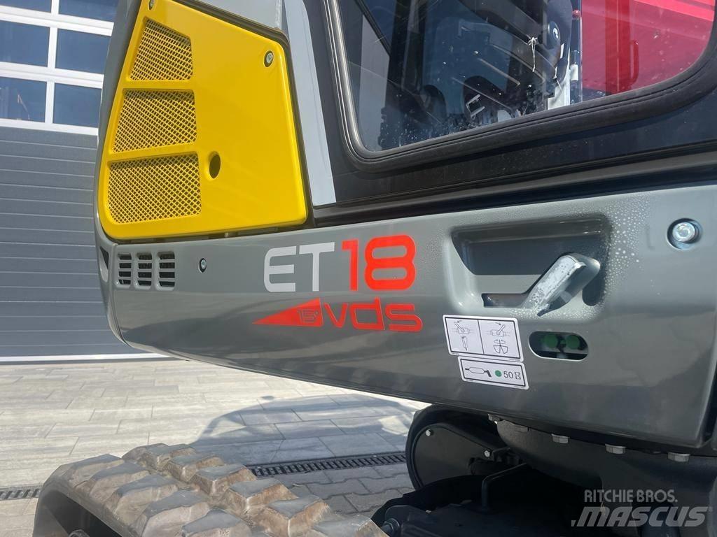 Wacker Neuson ET 18 ミニ油圧ショベル 7t以下（ミニユンボ・ミニディガー）