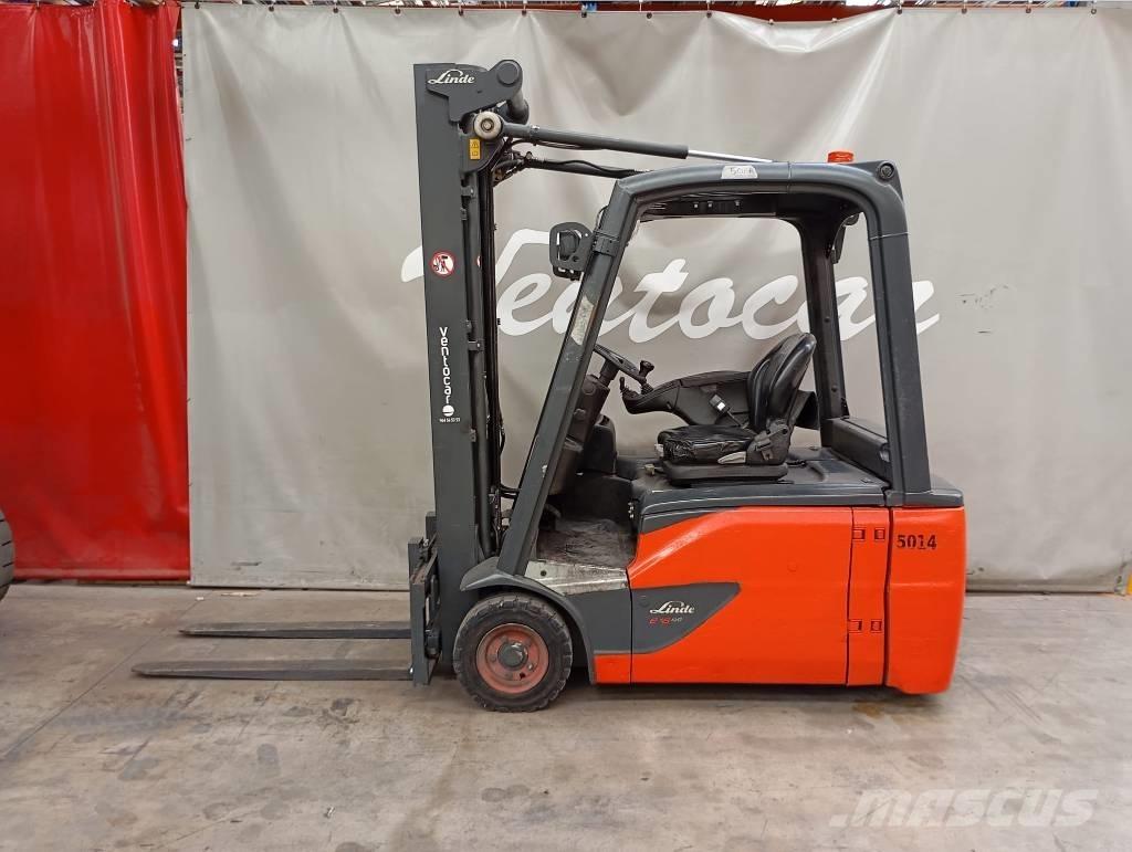 Linde E 16 バッテリーフォークリフト