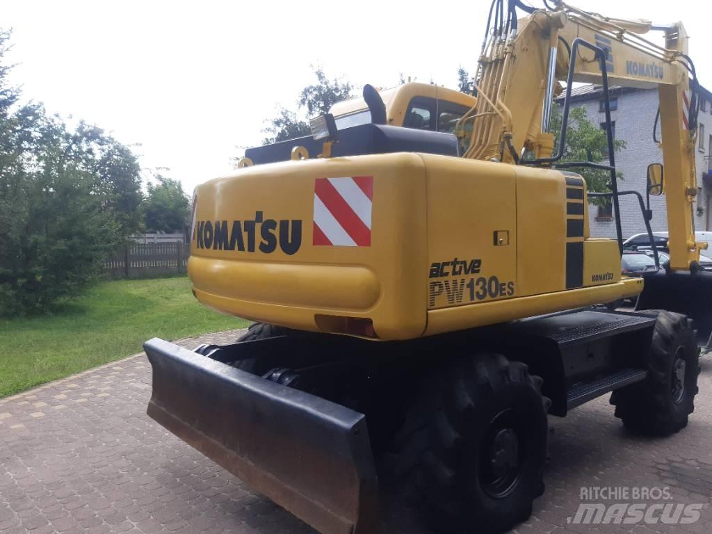 Komatsu PW 130-7 ホイール式油圧ショベル（パワーショベル・ユンボ・バックホー）