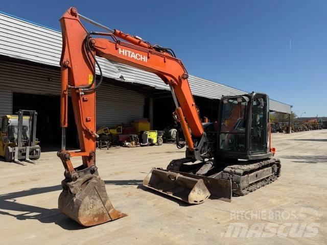Hitachi ZX 85 中型油圧ショベル 7ｔ-12ｔ（ユンボ・パワーショベル・バックホー）