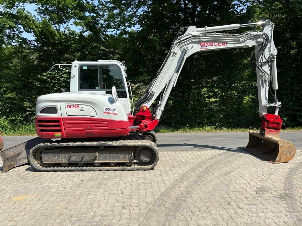 Takeuchi TB 290 中型油圧ショベル 7ｔ-12ｔ（ユンボ・パワーショベル・バックホー）