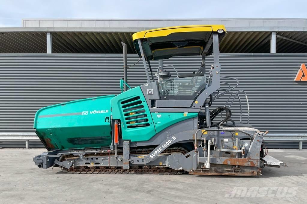 Vögele SUPER 1800-3I アスファルトフィニッシャ