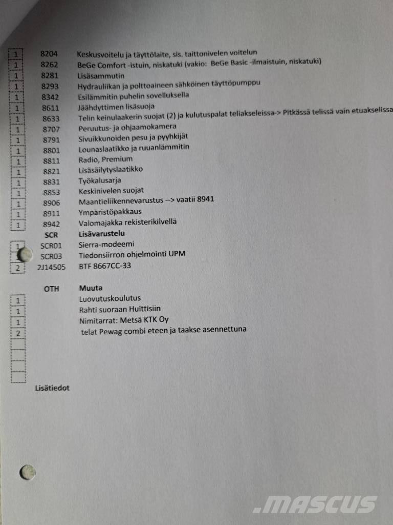 John Deere 1110 G フォワーダー