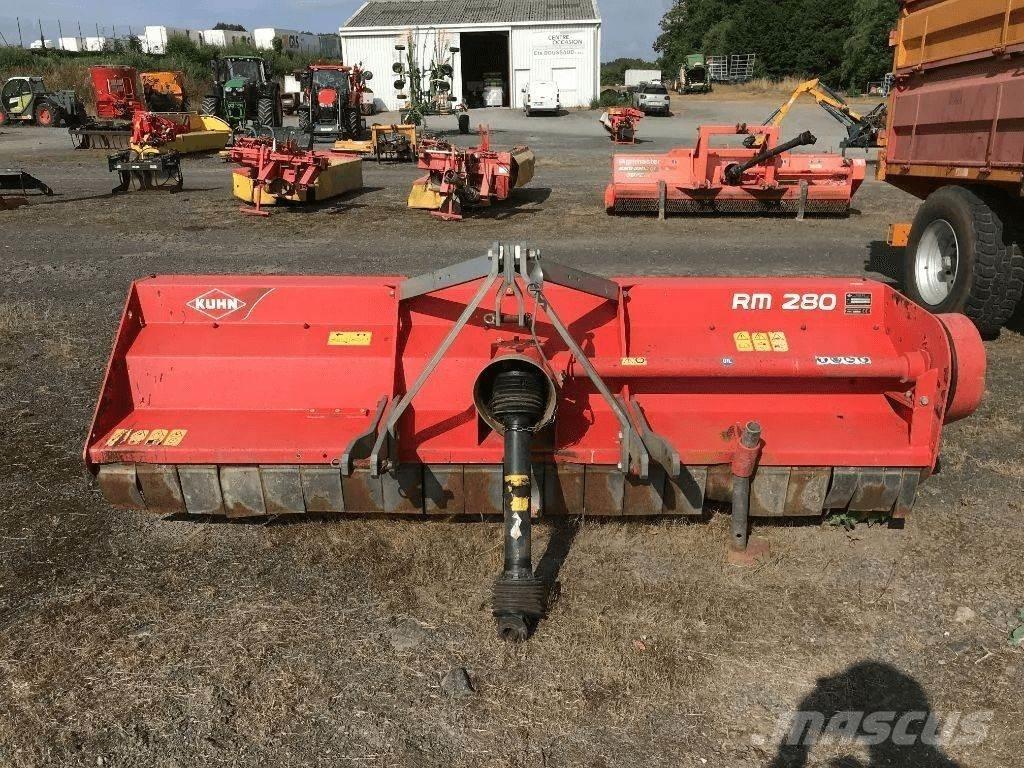 Kuhn RM 280 クラッシャー固定式