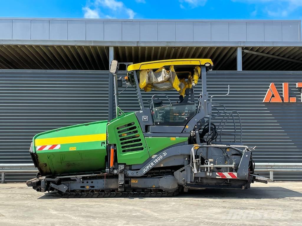 Vögele SUPER 1800-3I アスファルトフィニッシャ