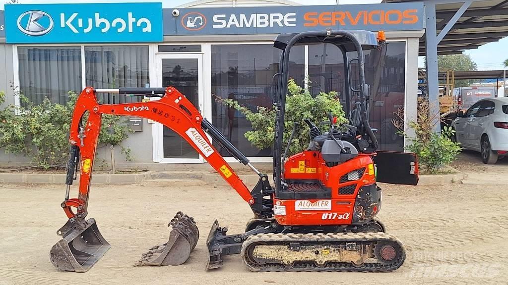Kubota U 17-3a ミニ油圧ショベル 7t以下（ミニユンボ・ミニディガー）