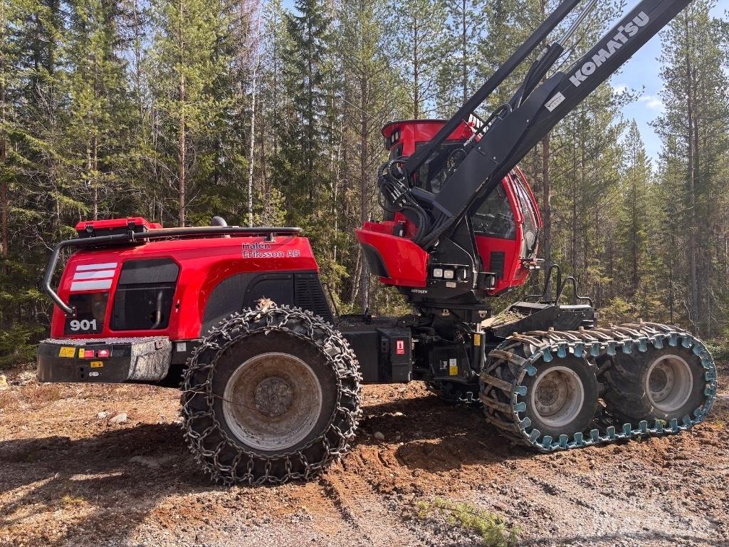 Komatsu 901 ハーベスター