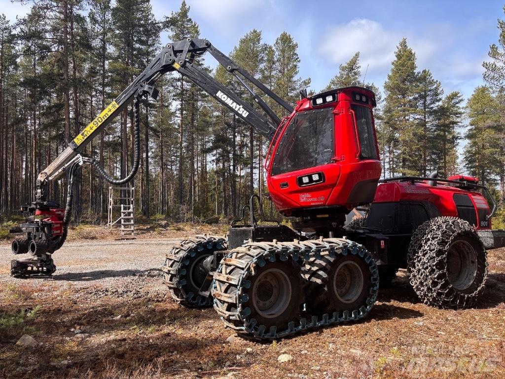 Komatsu 901 ハーベスター