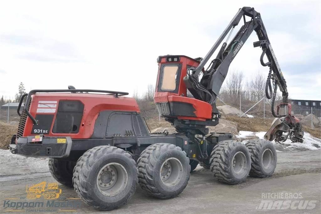 Komatsu 931XC ハーベスター