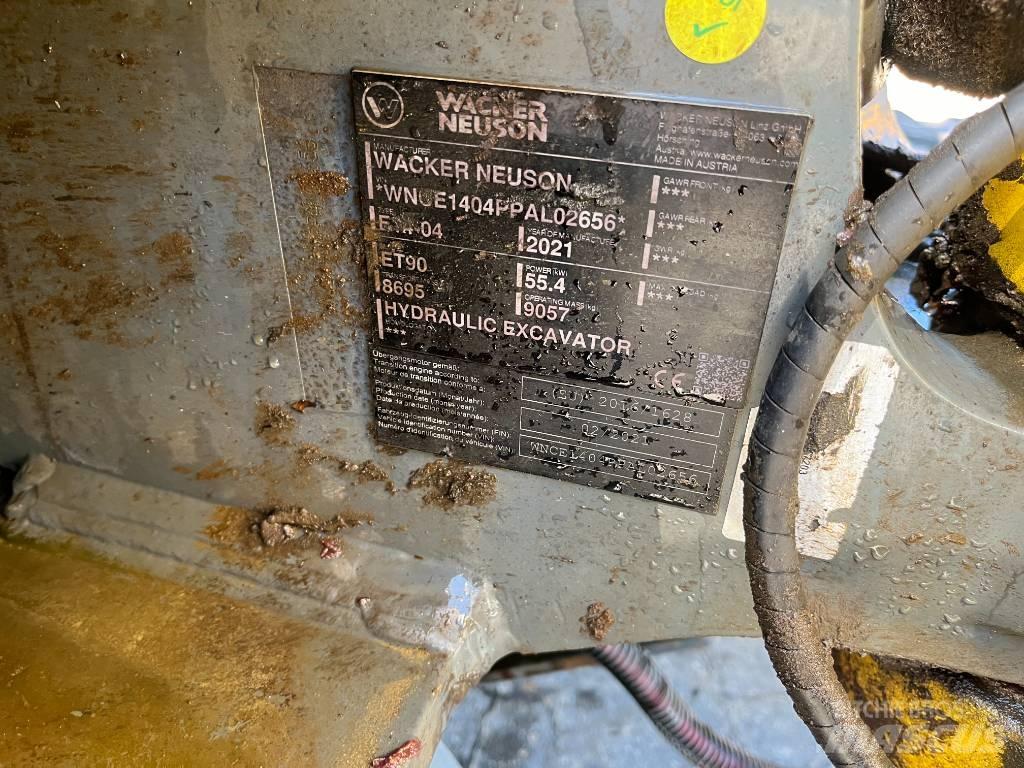 Wacker Neuson ET 90 中型油圧ショベル 7ｔ-12ｔ（ユンボ・パワーショベル・バックホー）