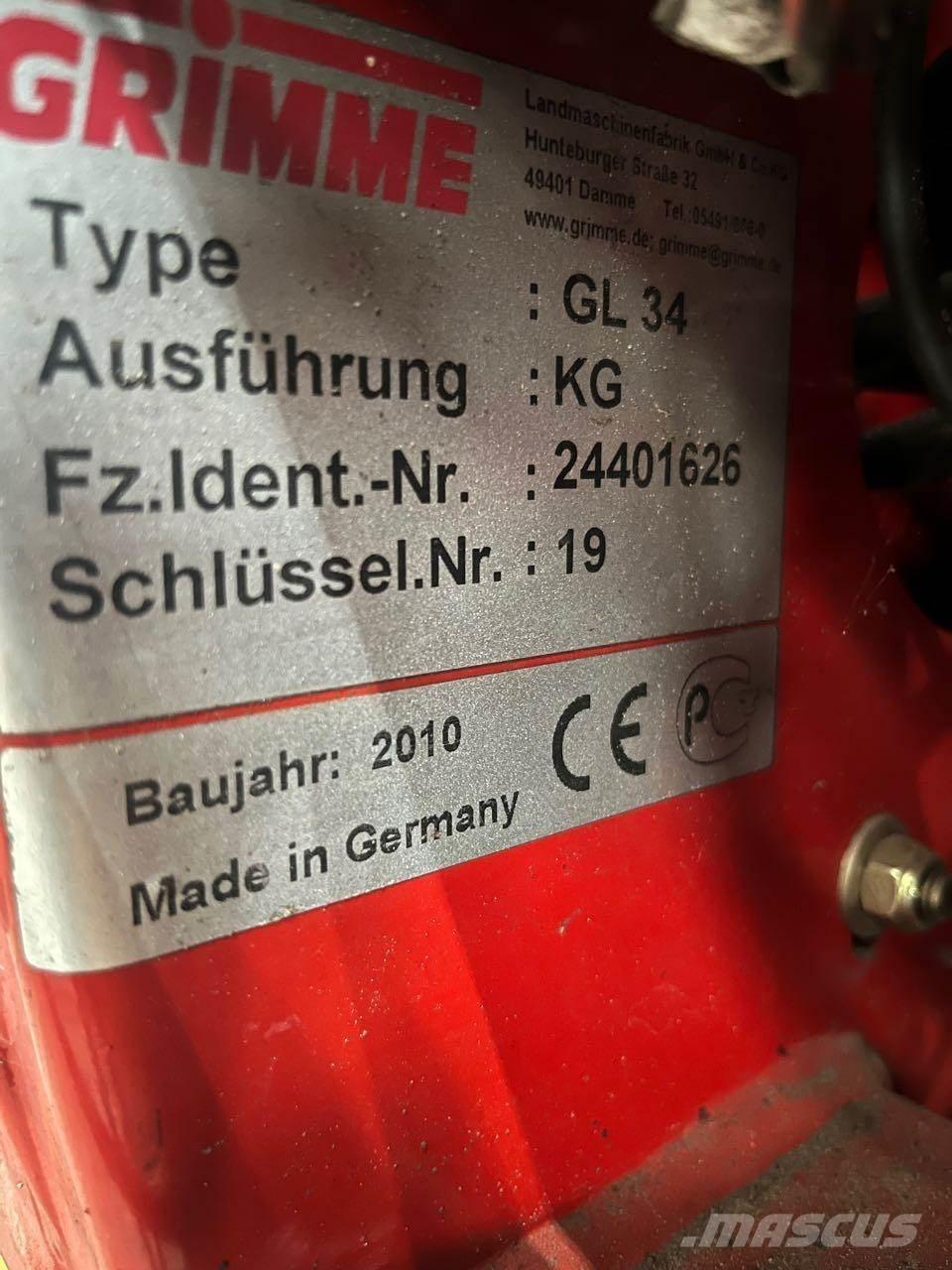 Grimme GL 34 K ジャガイモ播種機