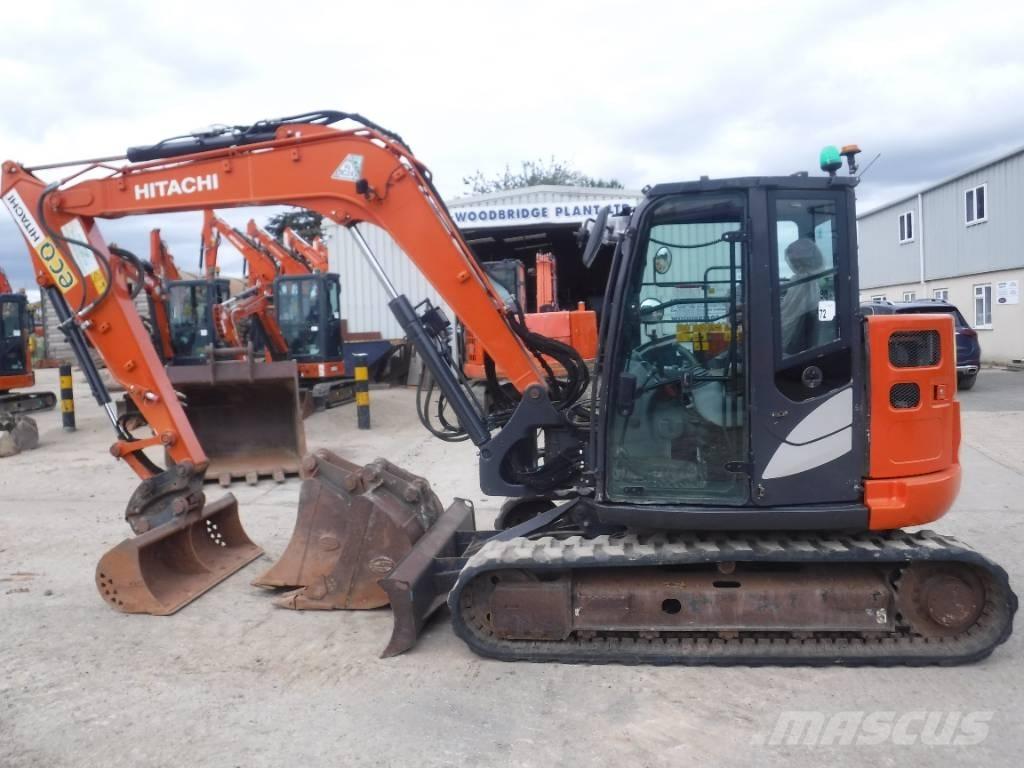 Hitachi ZX 85 US B-6 中型油圧ショベル 7ｔ-12ｔ（ユンボ・パワーショベル・バックホー）